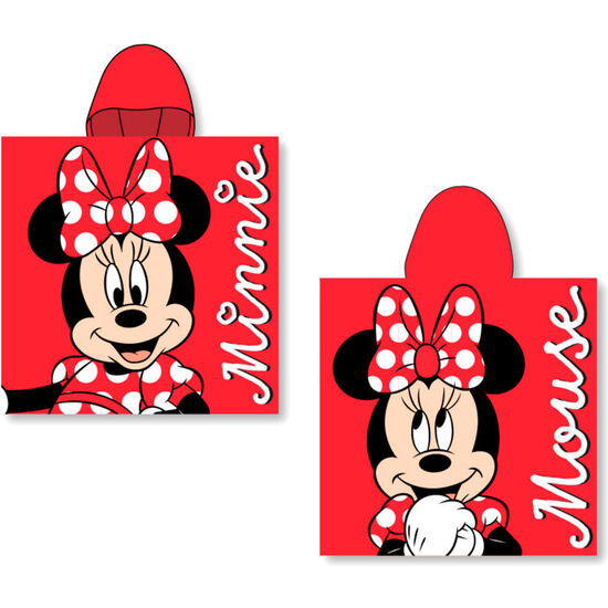 PONCHO TOALLA MINNIE DISNEY ALGODON image 0