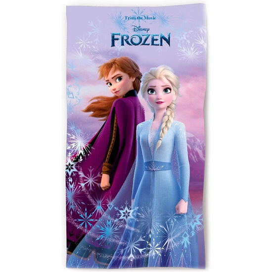 TOALLA ELSA & ANNA FROZEN DISNEY ALGODON image 0