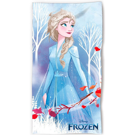 TOALLA ELSA FROZEN DISNEY MICROFIBRA image 0