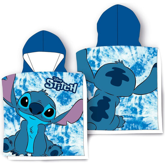 PONCHO TOALLA STITCH DISNEY ALGODON image 0