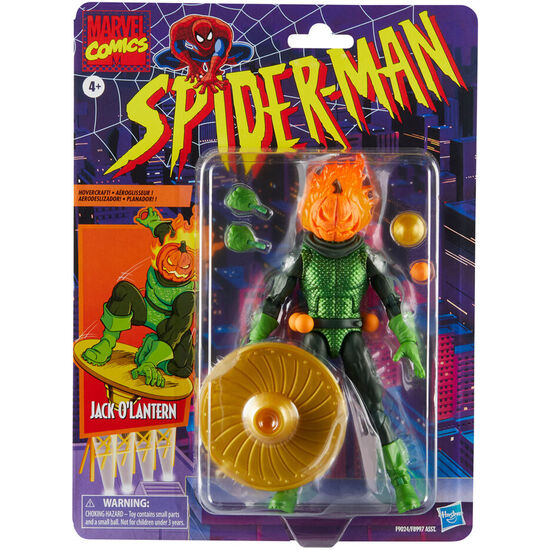 FIGURA JACK O LANTERN SPIDERMAN MARVEL 15CM image 0