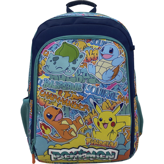 MOCHILA URBAN COLORS POKEMON 43CM ADAPTABLE image 0