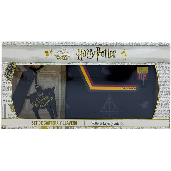 SET CARTERA + LLAVERO HARRY POTTER image 0