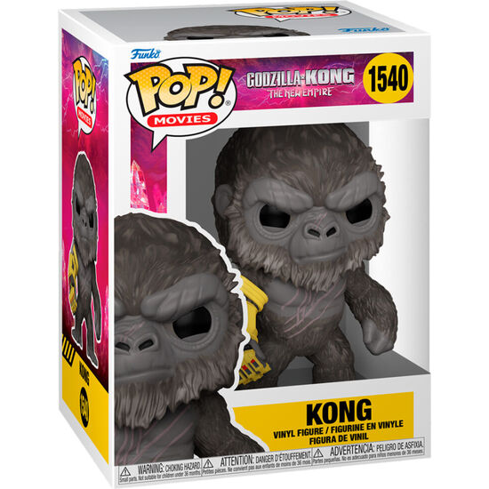 FIGURA POP GODZILLA Y KONG EL NUEVO IMPERIO KONG image 1