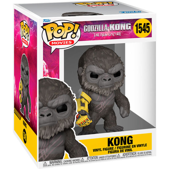 FIGURA POP SUPER GODZILLA Y KONG EL NUEVO IMPERIO KONG image 1