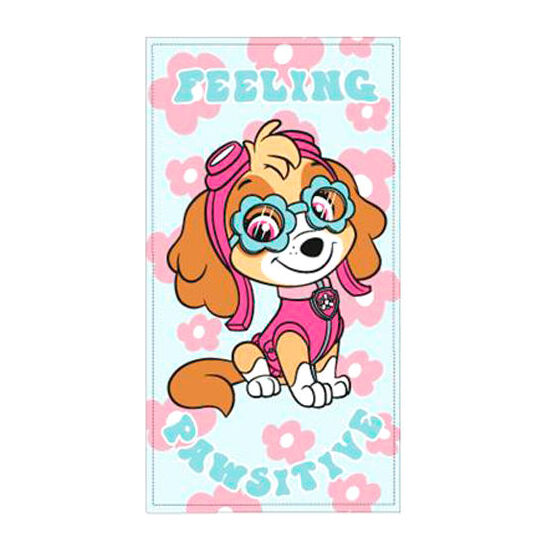 TOALLA SKYE PATRULLA CANINA PAW PATROL MICROFIBRA image 0