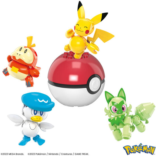 MEGA CONSTRUX EQUIPO REGION PALDEA POKEMON image 2