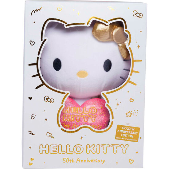 PELUCHE 50TH ANNIVERSARIO HELLO KITTY 30CM image 2