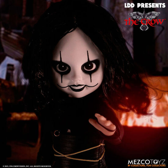 FIGURA EL CUERVO LIVING DEAD DOLLS 25CM image 1