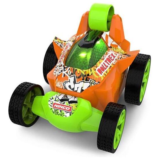 COCHE RADIO CONTROL ROLLTREX ORANGE ACROBATICO 360º CON LUCES 2.4 GHZ 13X11X10 CM image 2