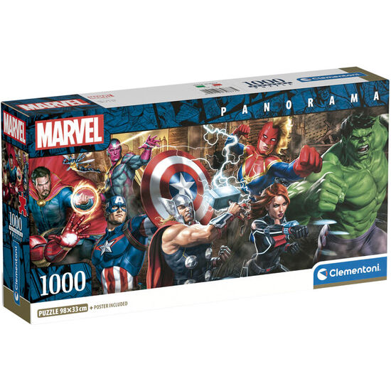 PUZZLE PANORAMA MARVEL 1000PZS image 0