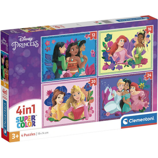 PUZZLE PRINCESAS DISNEY 12-16-20-24PZS image 0