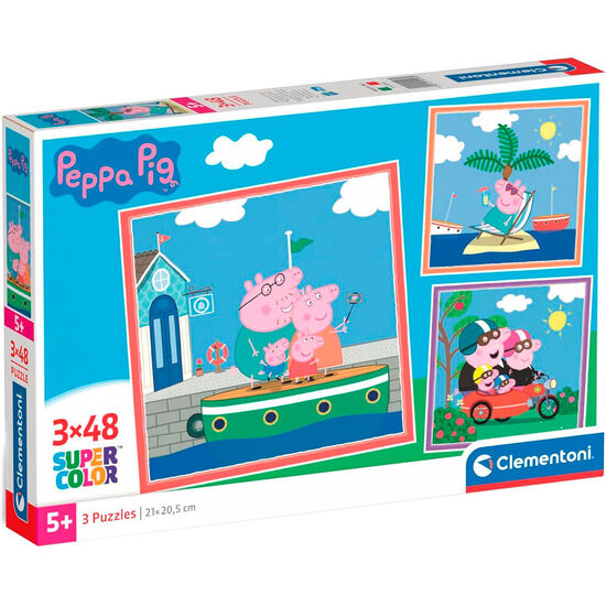 PUZZLE PEPPA PIG 3X48PZS image 2