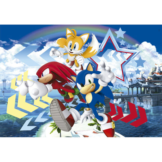 PUZZLE SONIC THE HEDGEHOG 104PZS image 1