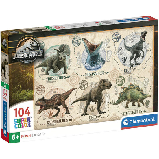 PUZZLE JURASSIC WORLD 104PZS image 0