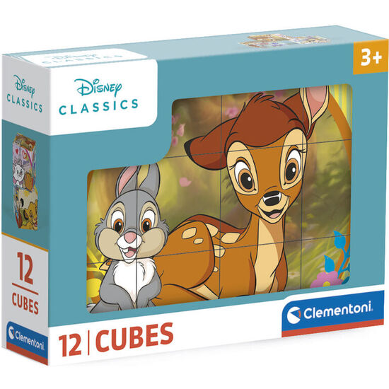 PUZZLE CUBO BAMBI DISNEY 12PZS image 0