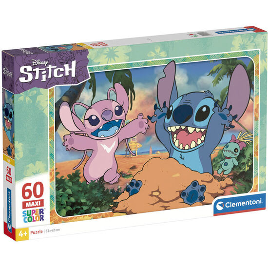 PUZZLE MAXI STITCH DISNEY 60PZS image 0