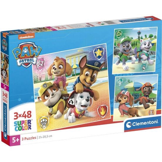 PUZZLE PATRULLA CANINA PAW PATROL 3X48PZS image 0