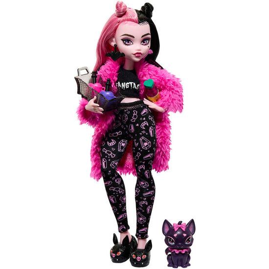 MUÑECA DRACULAURA FIESTA PIJAMA MONSTER HIGH 25CM image 1