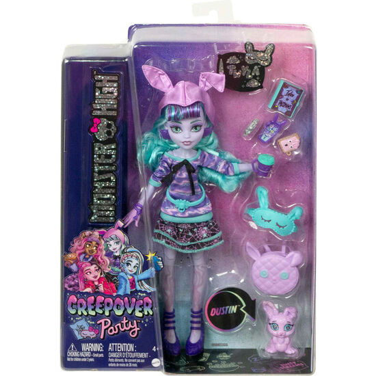 MUÑECA TWYLA FIESTA PIJAMA MONSTER HIGH 25CM image 0