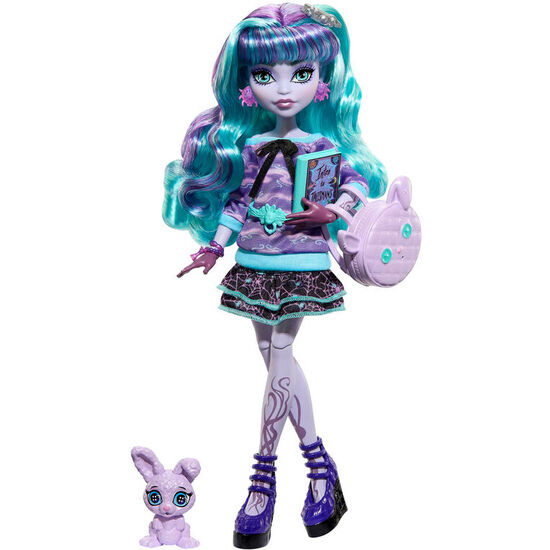 MUÑECA TWYLA FIESTA PIJAMA MONSTER HIGH 25CM image 1