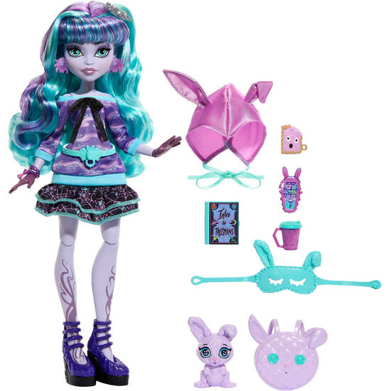 MUÑECA TWYLA FIESTA PIJAMA MONSTER HIGH 25CM image 2