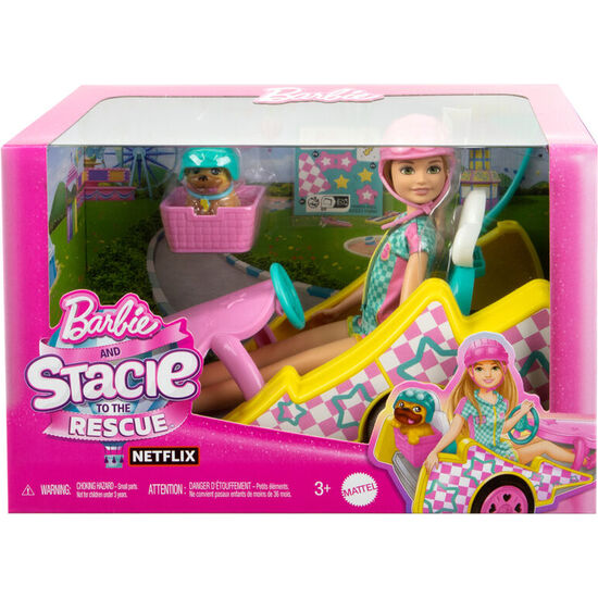 MUÑECA + KART STACIE AL RESCATE BARBIE image 0