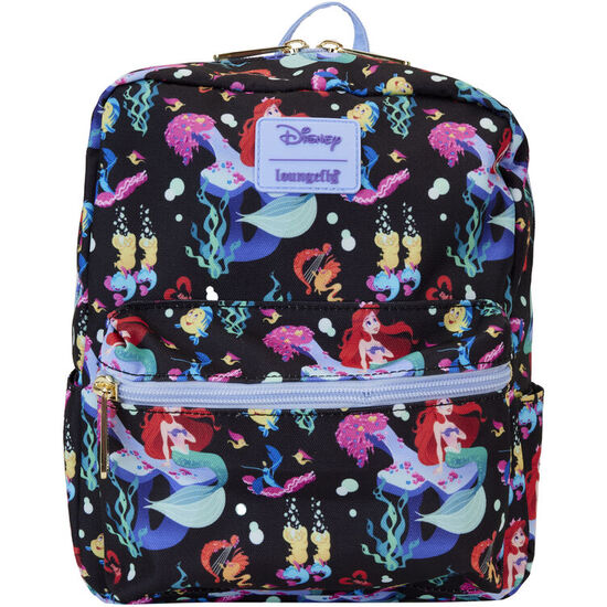 MOCHILA 35TH ANNIVERSARY LA SIRENITA DISNEY LOUNGEFLY 26CM image 0