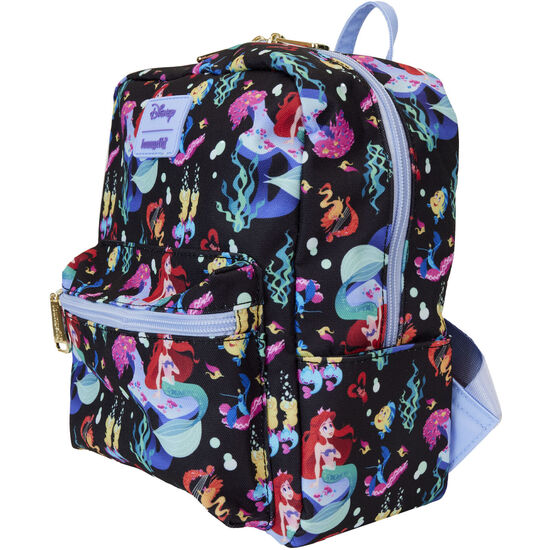 MOCHILA 35TH ANNIVERSARY LA SIRENITA DISNEY LOUNGEFLY 26CM image 1