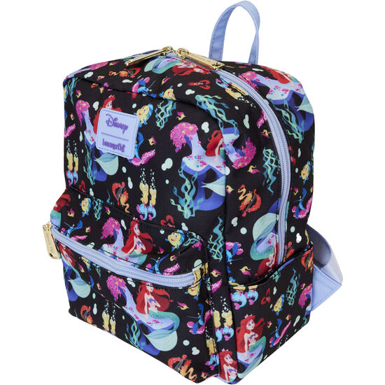 MOCHILA 35TH ANNIVERSARY LA SIRENITA DISNEY LOUNGEFLY 26CM image 3