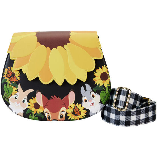 BOLSO BANDOLERA SUNFLOWER FRIENDS BAMBI DISNEY LOUNGEFLY image 0