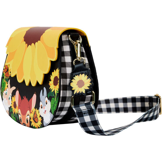 BOLSO BANDOLERA SUNFLOWER FRIENDS BAMBI DISNEY LOUNGEFLY image 3