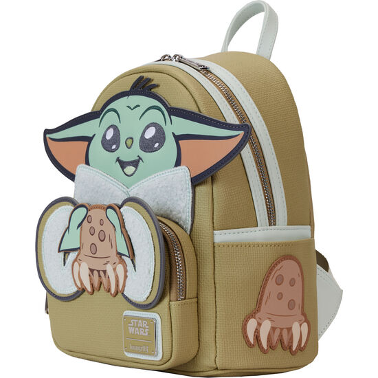 MOCHILA GROGU THE MANDALORIAN STAR WARS LOUNGEFLY 26CM image 3