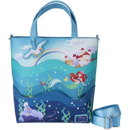 BOLSA BANDOLERA 35TH ANNIVERSARY LA SIRENITA DISNEY LOUNGEFLY image 0