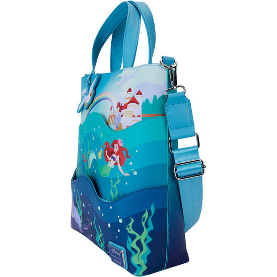 BOLSA BANDOLERA 35TH ANNIVERSARY LA SIRENITA DISNEY LOUNGEFLY image 1