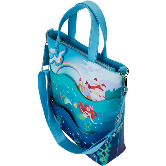 BOLSA BANDOLERA 35TH ANNIVERSARY LA SIRENITA DISNEY LOUNGEFLY image 2