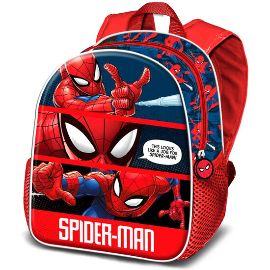 MOCHILA 3D STRONGER SPIDERMAN MARVEL 31CM image 0