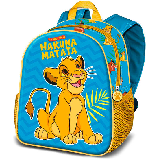 MOCHILA 3D HAKUNA EL REY LEON DISNEY 31CM image 0