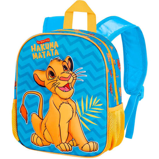 MOCHILA 3D HAKUNA EL REY LEON DISNEY 31CM image 1