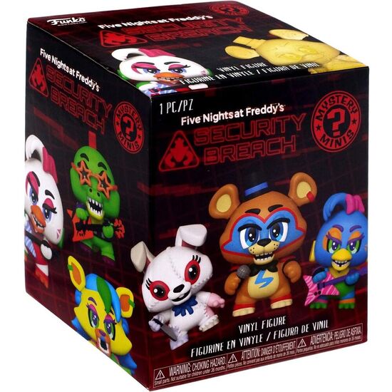 FIGURA MYSTERY MINIS FRIDAY NIGHT AT FREDDYS SECURITY BREACH image 1
