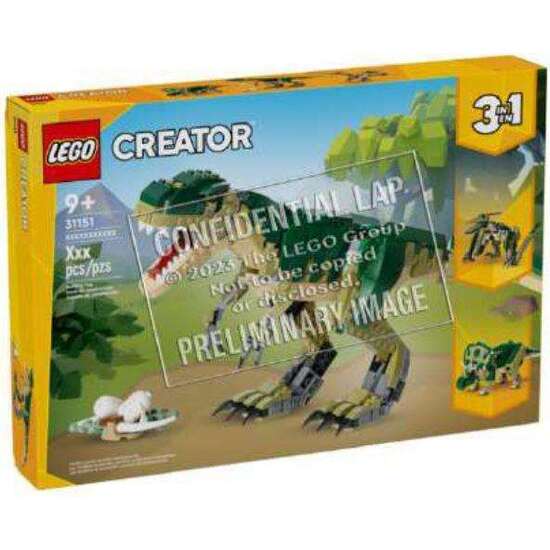 JUEGO DE CONSTRUCCION TIRANOSAURIO REX LEGO CREATOR image 0