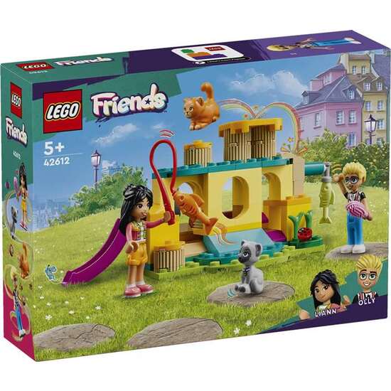 JUEGO DE CONSTRUCCION AVENTURA EN EL PARQUE FELINO LEGO FRIENDS image 0