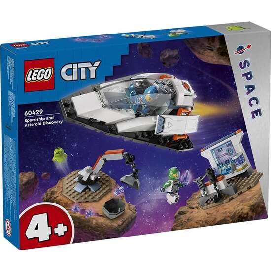 JUEGO DE CONSTRUCCION NAVE ESPACIAL Y DESCUBRIMIENTO DEL ASTEROIDE LEGO CITY image 0