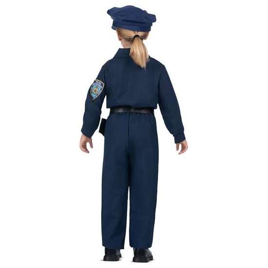 DISFRAZ INFANTIL POLICÍA TALLA 5-6 AÑOS image 1