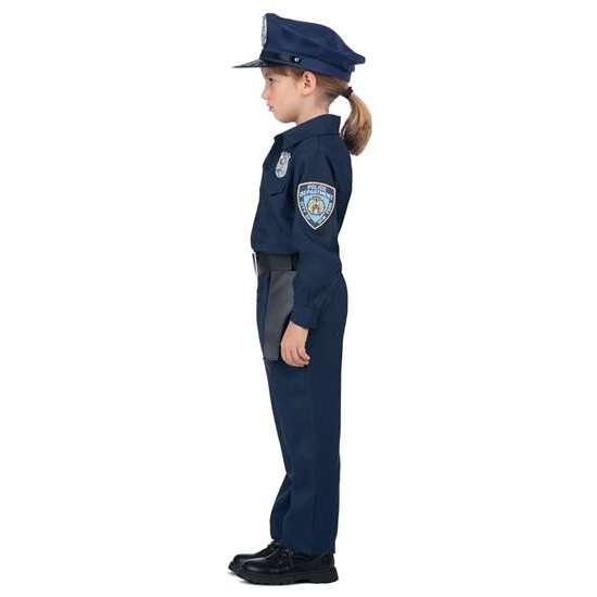 DISFRAZ INFANTIL POLICÍA TALLA 5-6 AÑOS image 2