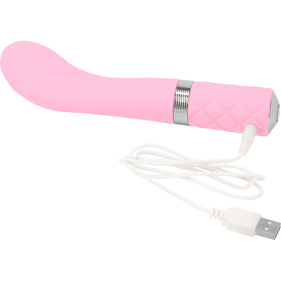 SASSY G-SPOT VIBE WITH CRYSTAL PINK image 2