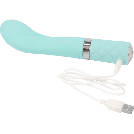 SASSY G-SPOT VIBE WITH CRYSTAL TEAL image 2