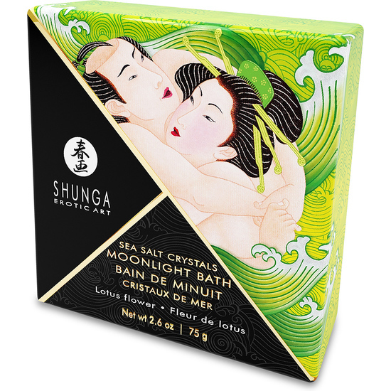 SHUNGA CRYSTALS BATH SALT LOTUS FLOWER 75G image 0