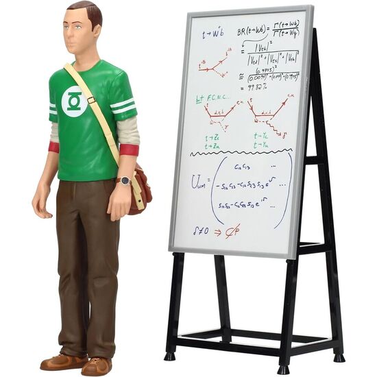 FIGURA SHELDON THE BIG BANG THEORY 18CM image 0