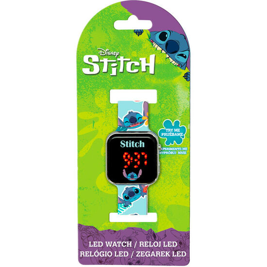 RELOJ LED STITCH DISNEY image 1